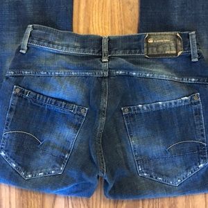 G star raw men’s jeans Sz 33 W 32 x 32 sc Ruger